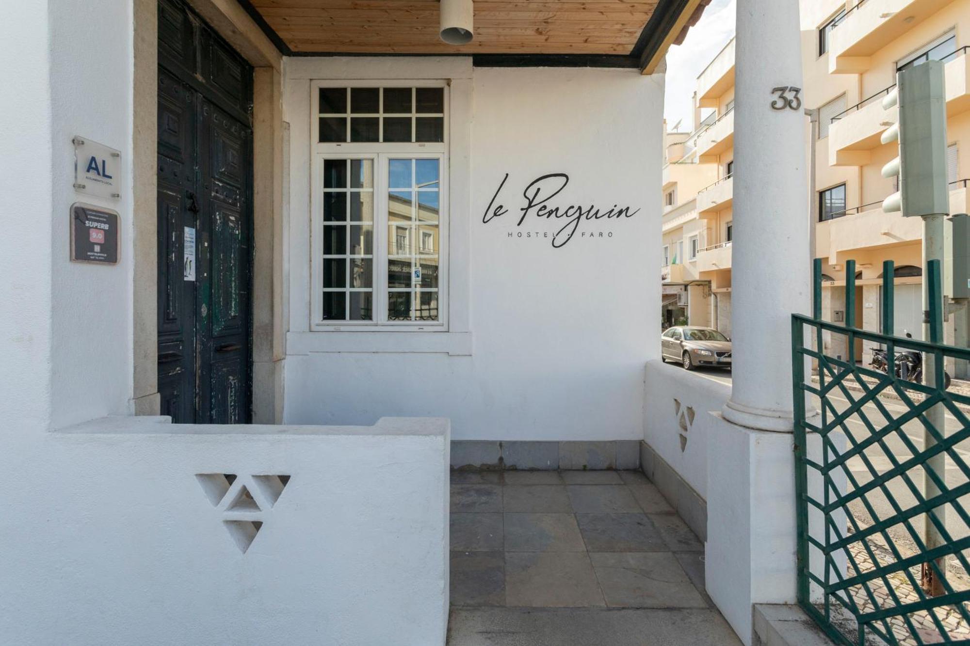 Le Penguin Hostel Distrito de Distrito de Faro Exterior foto